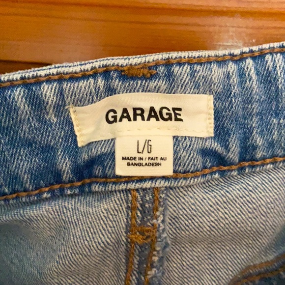 Light Wash Blue Denim Skirt by Garage - Picture 5 of 5